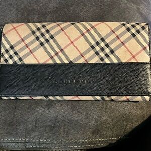 Vintage Burberry Black wallet